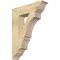 Ekena Millwork Balboa Traditional Rough Sawn Bracket, Douglas Fir, 6"W x 26"D x 34"H BKT06X26X34BOA01RDF - alternate 1